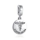 Berloque PINGENTE CONTABILIDADE em Prata S925 para pulseiras modelo Pandora ou Vivara