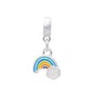 Berloque Pingente Coração Flor Borboleta Coruja Arco Iris Berloque Pingente Coração Flor Borboleta Coruja Arco Iris