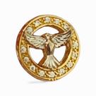 Berloque pingente espirito santo ouro 18k amarelo. ROSANGELA LIMA JOIAS