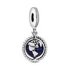 Berloque PINGENTE GLOBO em Prata S925 para pulseiras modelo Pandora ou Vivara