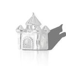 Berloque Pingente Separador Castelo Princesa Prata Original Berloque Pingente Separador Castelo Princesa Prata Original