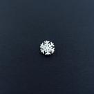 Berloque Prata 925 Floco de Neve