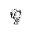 Berloque Princesa Baby Rapunzel em Prata 925 Berloque Princesa Baby Rapunzel em Prata 925