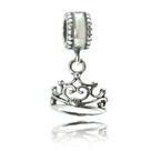 Berloque Princesa Coroa Prata Legitima 925