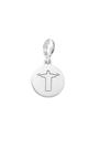 Berloque Pulseira Pingente Cristo Prata 925