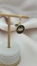 Berloque Resinado Signo Cancer Banhado a Ouro Berloque Resinado Signo Cancer Banhado a Ouro