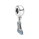 Berloque Sapatinho De Cristal em Prata 925 Berloque Sapatinho De Cristal em Prata 925