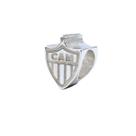 Berloque separador escudo atlético prata 925