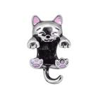 Berloque Separador Gato Aço Inox