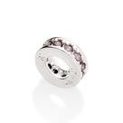 Berloque stopper separador de prata LILÁS 840087 Rommanel Berloque stopper separador de prata LILÁS 840087 Rommanel