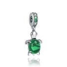 Berloque TARTARUGUINHA VERDE em Prata S925 para pulseiras modelo Pandora ou Vivara