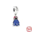Berloque Vestido Frozen Anna em Prata 925