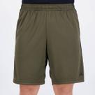 Bermuda Adidas 3 Listras Verde Musgo e Cinza Bermuda Adidas 3 Listras Verde Musgo e Cinza