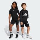Bermuda Adidas 3 Stripes ESS Infantil Preta