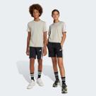 Bermuda Adidas 3 Stripes ESS Juvenil Preta Bermuda Adidas 3 Stripes ESS Juvenil Preta