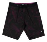 Bermuda Água Mcd Nazca Preto Fucsia