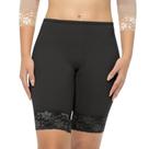 Bermuda Anagua Feminina Segunda Pele Com Renda Para Usar Por Baixo De Saia E Vestido Não Marca Short