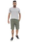 Bermuda Areia Branca Chino Tubarão Verde Bermuda Areia Branca Chino Tubarão Verde