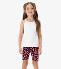 Bermuda Básica Infantil Feminina Rovi Kids Azul Bermuda Básica Infantil Feminina Rovi Kids Azul