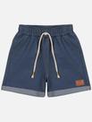 Bermuda Bebê Menino Azul Jeans Escuro Divertto