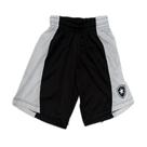 Bermuda Botafogo Braziline Fleet Infantil - Preta/branca