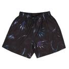 Bermuda Boxer Infantil Tactel Essencial Ogochi Folhas