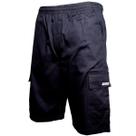 Bermuda Calção Brim Sarja Masculino Elástico Cordão Cargo 5 bolsos Algodão Reforçado Uniforme Bermuda Calção Brim Sarja Masculino Elástico Cordão Cargo 5 bolsos Algodão Reforçado Uniforme