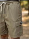 Bermuda cargo masculina sarja com elastano