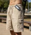 Bermuda cargo masculina sarja com elastano