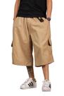 Bermuda Cargo Sarja Skate e Casual Folgada