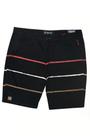 Bermuda Chino Estampada Regular Fit Dockston - Preto Bermuda Chino Estampada Regular Fit Dockston - Preto