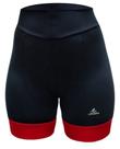 Bermuda Ciclismo Stilo Bike Colors Feminina Vermelho