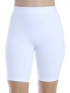 Bermuda Ciclista Feminina Anistia Fitness Academia Branca