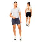 Bermuda Ciclista Feminino Suplex Proteção UV50+ Ref. 597010 Cor:Cinza ChumboTamanho:G Bermuda Ciclista Feminino Suplex Proteção UV50+ Ref. 597010 Cor:Cinza ChumboTamanho:G