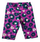 Bermuda Ciclista Infantil Para Meninas Em Cotton