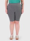 Bermuda Ciclista Malwee 1000098106 Feminina Plus Size Cotton T. G1/G5