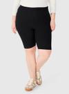 Bermuda Ciclista Malwee 1000098106 Feminina Plus Size Cotton T. G1/G5
