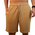 Bermuda de Moletom Masculina Cáqui