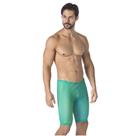 Bermuda de natação stripes verde kauna swim