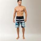 Bermuda de Surf Masculina Azul com Estampa Floral Spring Blossom Bermuda de Surf Masculina Azul com Estampa Floral Spring Blossom