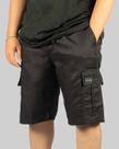 Bermuda DR7 Street Cargo Rip Stop Classic Logo - Preta