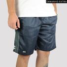 Bermuda DR7 Street Supatech I Tactel (Tamanho Extra) - Azul Marinho/ Cinza