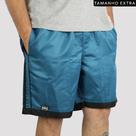 Bermuda DR7 Street Vies Tactel (Tamanho Extra) - Ciano/ Preto