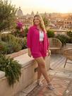 Bermuda e Camisa em Duna Feminina Plus Size - REF.9381