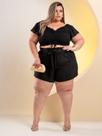 Bermuda e Cropped Lastex Plus Size - REF.252