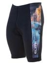 Bermuda Elite Preto Colorido Bike Ciclismo