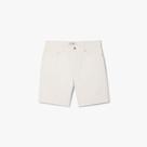 Bermuda em Denim com Ajuste Reto