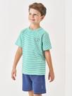 Bermuda em Denim Infantil Menino Azul Médio Divertto