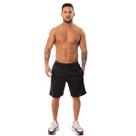 Bermuda Esportiva Academia Treino Corrida Bolso Masculina