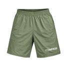 Bermuda Esportiva Compass Dry Lisa Verde Militar Logo Branco Cor:Verde MilitarTamanho:M